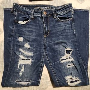 Women's American Eagle Jegging Destroyed Size 10
